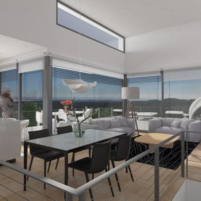 3D Type Luxury - Living Room View
